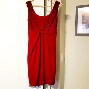 Red David Meister Dress